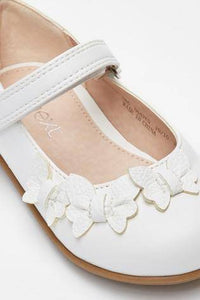 WHITE Butterfly Mary Jane Shoes - Allsport