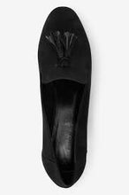 Load image into Gallery viewer, BLACK TASSEL LOAFERS - Allsport
