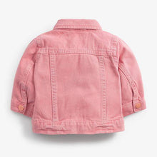 Load image into Gallery viewer, Pink Denim Western Jacket (3mths-6yrs) - Allsport
