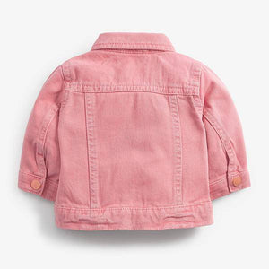 Pink Denim Western Jacket (3mths-6yrs) - Allsport