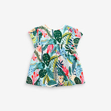 Load image into Gallery viewer, Tropical Print Cotton T-Shirt (3mths-6yrs) - Allsport
