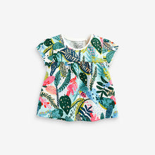 Load image into Gallery viewer, Tropical Print Cotton T-Shirt (3mths-6yrs) - Allsport
