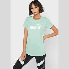 Load image into Gallery viewer, ESS+ Logo Heather Tee Mist Green - Allsport
