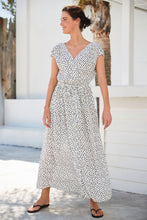 Load image into Gallery viewer, Mono Spot Short Sleeve Maxi Dress - Allsport
