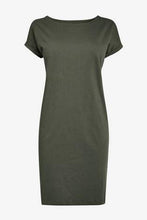 Load image into Gallery viewer, Khaki Relaxed Capped Sleeve Tunic - Allsport
