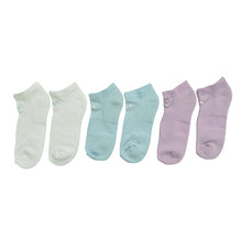 Load image into Gallery viewer, Lds 3 Pack Snea.Sock Blu
