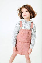 Load image into Gallery viewer, PINIFORE DENIM PINK (3YRS-12YRS) - Allsport
