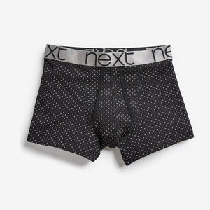 Black /Silver Pattern A-Fronts Four Pack - Allsport