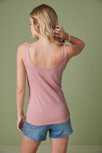 Baby Pink Thick Strap Vest - Allsport