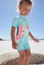 Load image into Gallery viewer, Aqua 3D Unicorn Sunsafe Suit (3mths-6yrs) - Allsport
