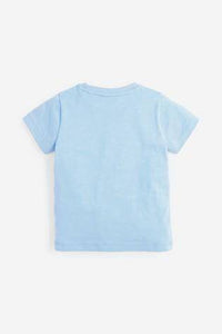 Plain Light Blue T-Shirt - Allsport