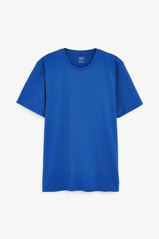 Cobalt Crew Neck Regular Fit T-Shirt - Allsport