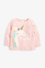 Load image into Gallery viewer, LS PINK UNICORN TEE (3MTHS-5YRS) - Allsport
