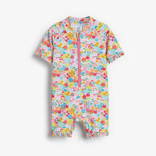 Load image into Gallery viewer, Multi Ditsy Sunsafe Suit (3mths-6yrs) - Allsport
