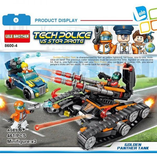 Golden Panther Tank Building Blocks 461 pcs - Allsport