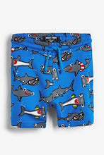 Load image into Gallery viewer, Blue Shark Jersey Shorts - Allsport
