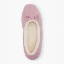 Load image into Gallery viewer, Pink Waffle Ballerina Slippers - Allsport
