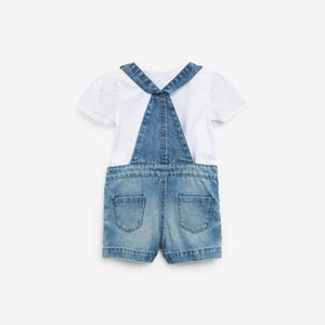 DUNGAREE WITH  TEE - Allsport