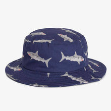 Load image into Gallery viewer, Bright 2 Pack Shark/Transport Fisherman&#39;s Hats (Younger) - Allsport
