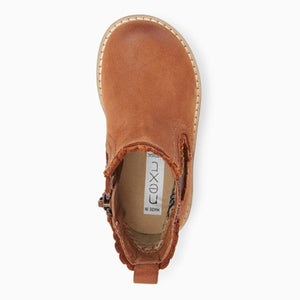 CHELSEA SCALLOP TAN BOOTS - Allsport