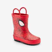 Load image into Gallery viewer, Spiderman Handle Wellies (Younger Boys) - Allsport
