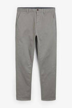 Load image into Gallery viewer, Grey Slim Fit Stretch Chinos - Allsport
