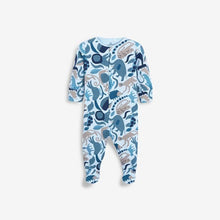 Load image into Gallery viewer, 3PK GREY LION SLEEPSUITS (0MTH-18MTHS) - Allsport
