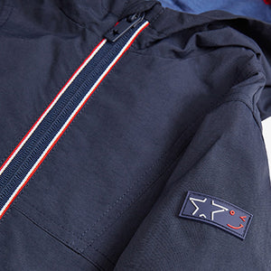 Navy Blue Shower Resistant Jacket (6mths-5yrs) - Allsport