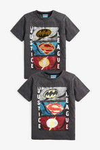 Load image into Gallery viewer, JUSTICE LEAGUE SEQUIN  T-SHIRT (3YRS-12YRS) - Allsport
