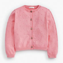 Load image into Gallery viewer, Pink Bobble Cardigan (3mths-6yrs) - Allsport
