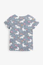 Load image into Gallery viewer, Pure Organic Cotton Regular Fit Unicorn Print T-Shirt - Allsport
