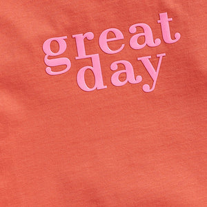 Orange Great Day T-Shirt (3-12yrs) - Allsport