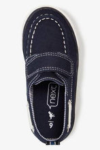 Load image into Gallery viewer, Navy Boat Shoes - Allsport
