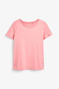 Baby Pink Crew Neck T-Shirt - Allsport
