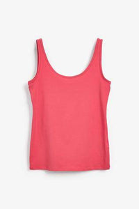 Fuchsia Pink Thick Strap Vest - Allsport