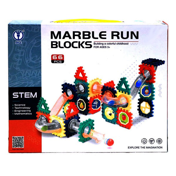 Marble Run Blocks 66 pcs