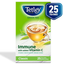 Load image into Gallery viewer, TETLEY TEA BAG GREEN TEA X25
