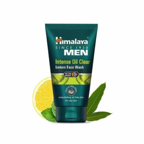 Himalaya  Men Intense Oil Clear Lemon Face Wash 100ml - Allsport