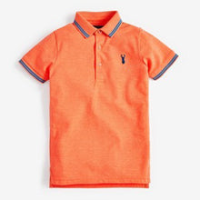 Load image into Gallery viewer, Fluro Orange Polo Shirt (3-12yrs) - Allsport
