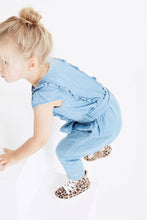 Load image into Gallery viewer, Denim Frill Jumpsuit (5 to 6 yrs) - Allsport

