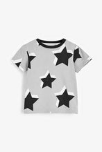 Load image into Gallery viewer, Monochrome 3 Pack Star Print Short Pyjamas - Allsport
