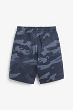 Load image into Gallery viewer, Basic Blue Camo Jersey Shorts - Allsport
