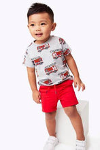 Load image into Gallery viewer, Pull-On Red Shorts - Allsport
