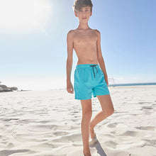 Load image into Gallery viewer, Turquoise Blue Swim Shorts (3-12yrs) - Allsport
