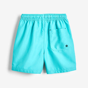 Turquoise Blue Swim Shorts (3-12yrs) - Allsport