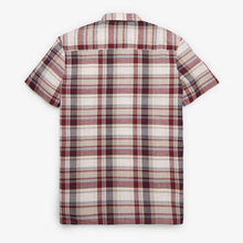Load image into Gallery viewer, Regular Fit Short Sleeve Madras Check Shirt - Allsport
