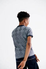 Load image into Gallery viewer, POLO SS ARGYLE NAVY (3YRS-12YRS) - Allsport
