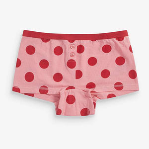 Pink/Blue 5 Pack Boxers (2-12yrs) - Allsport