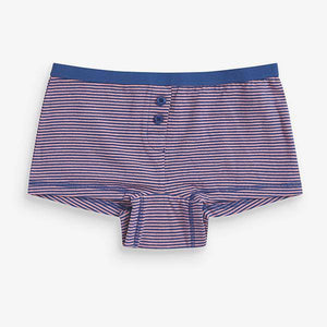 Pink/Blue 5 Pack Boxers (2-12yrs) - Allsport