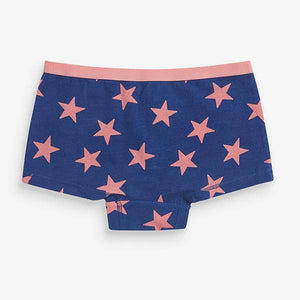 Pink/Blue 5 Pack Boxers (2-12yrs) - Allsport